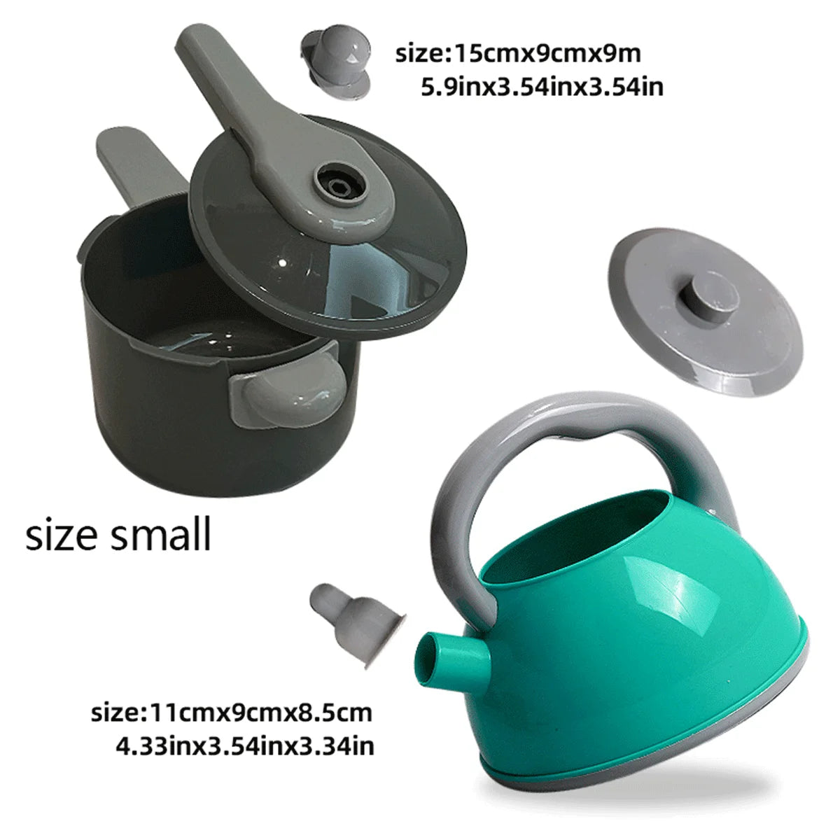 Kids Kitchen Toy Set - Pretend to play with cooking POTS, stoves and other food toys - for boys and girls ages 3-6!