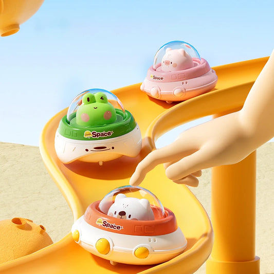 Kids Toys Cars for 1 2 3 Years Toddler Boys Infant Push and Go Car Toy Cartoon Pull Cars Animal Educational Toy Girl Gifts