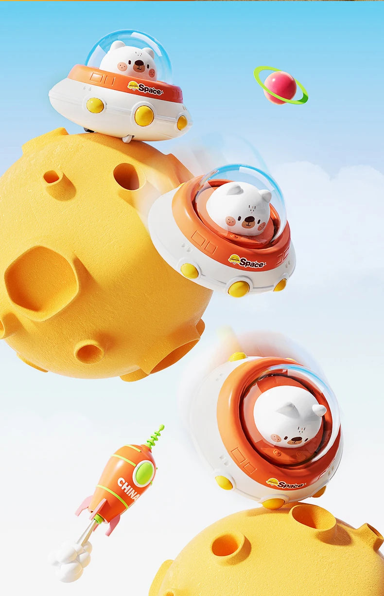 Kids Toys Cars for 1 2 3 Years Toddler Boys Infant Push and Go Car Toy Cartoon Pull Cars Animal Educational Toy Girl Gifts